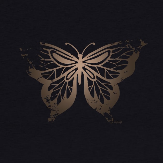 BUTTERFLY gold, Logo by VanIvony